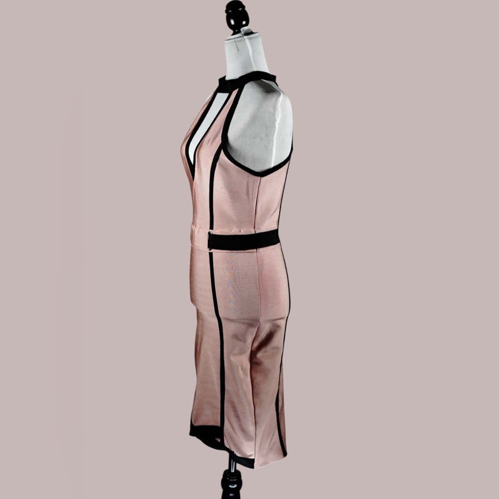 Valiant Paris Mesh Cutout Bodycon Dress L - Picture 5 of 12